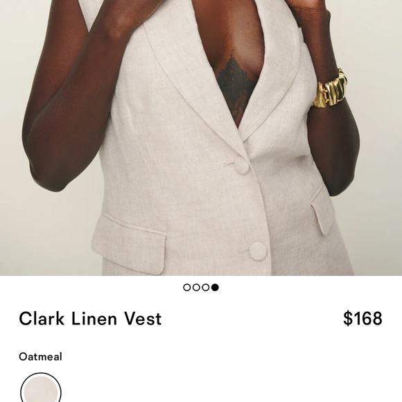 Reformation Linen Vest - Picture 8 of 8